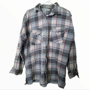 Casual Plaid Button Down Shirt for Women